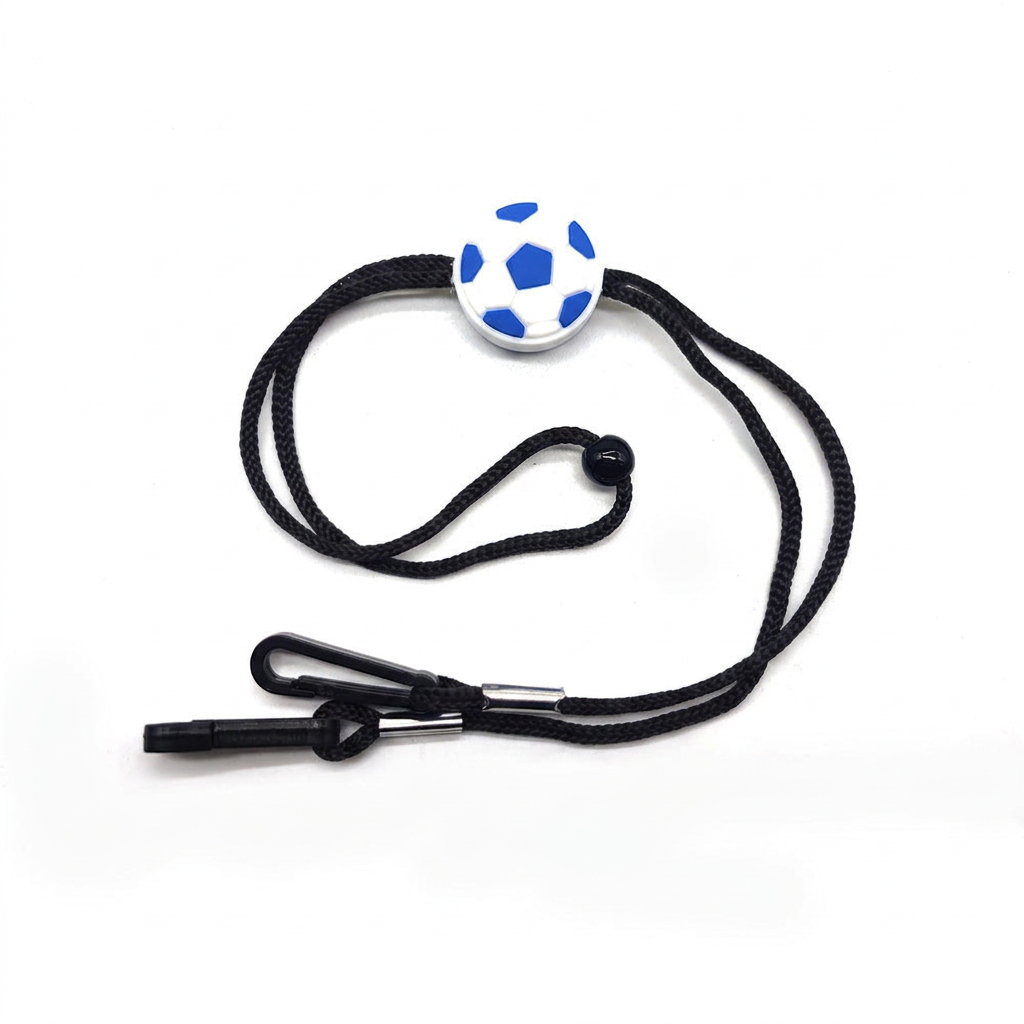 Cartoon Mask Lanyard - Black