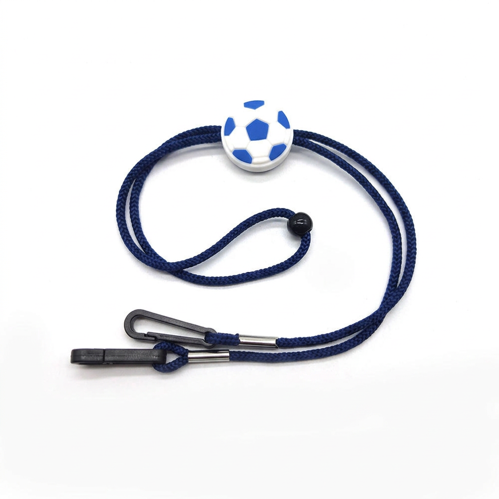 Cartoon Mask Lanyard - Dark Blue