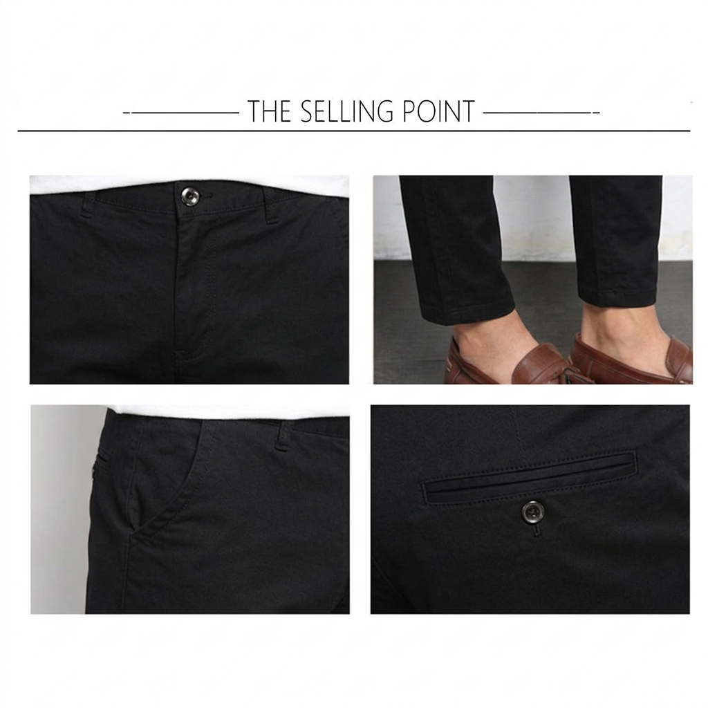 BROWON pants - black