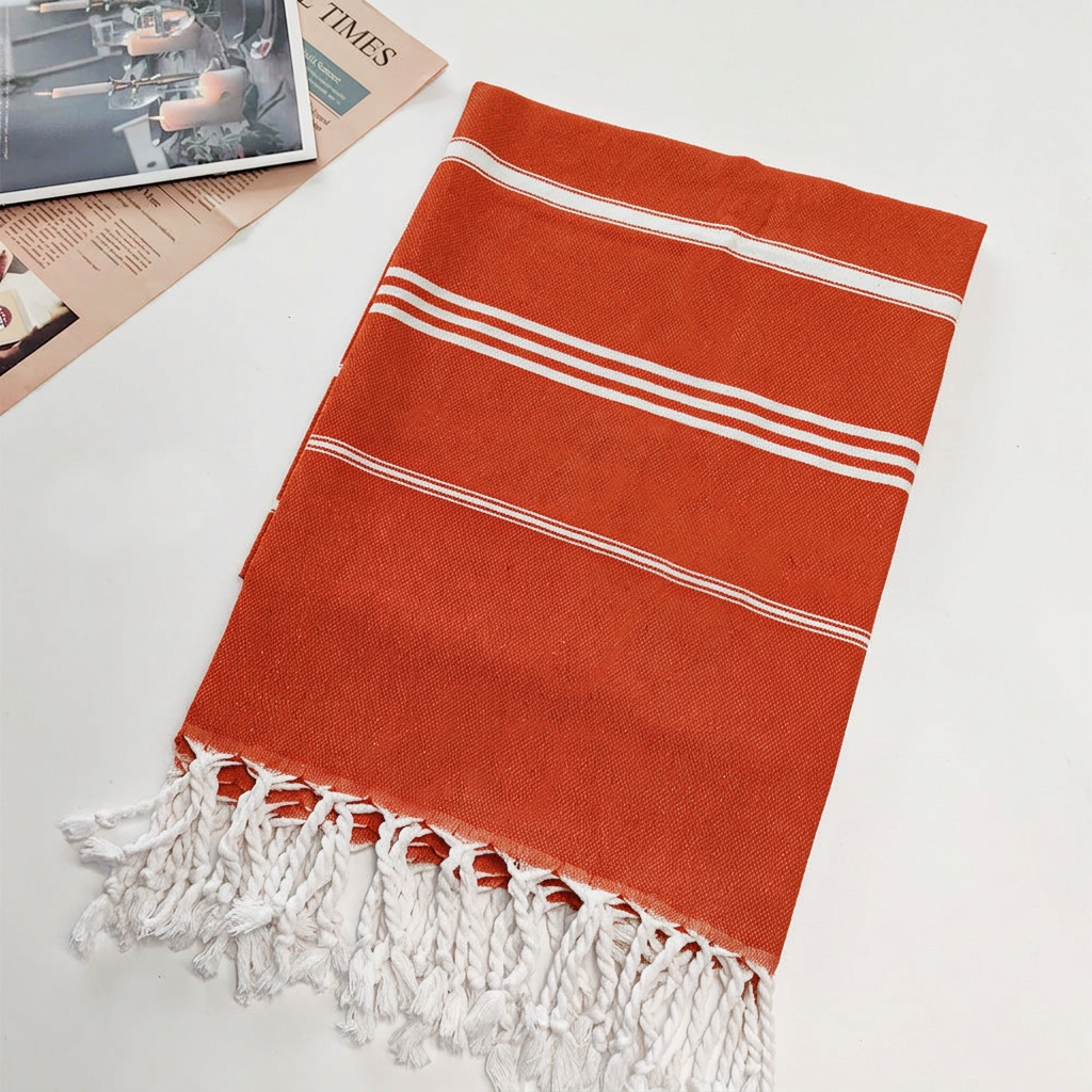 Towel - Orange Red