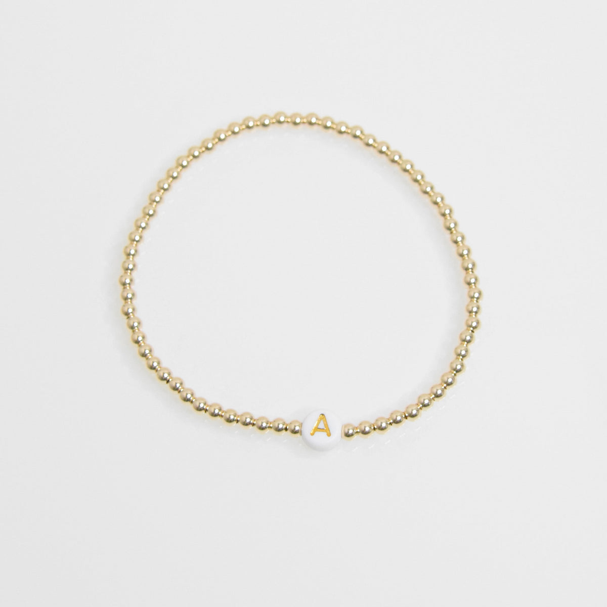 Gold Initial Bracelet