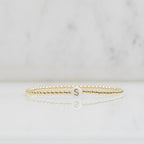 Gold Initial Bracelet