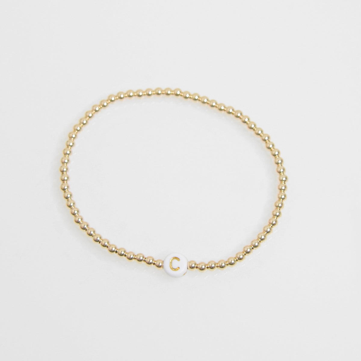 Gold Initial Bracelet