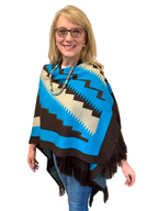 Peruvian Wrap - Blue