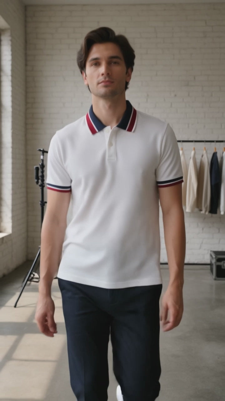 Wrenfield Apparel Co. Short Sleeve Polo Shirt for Men - product ad video
