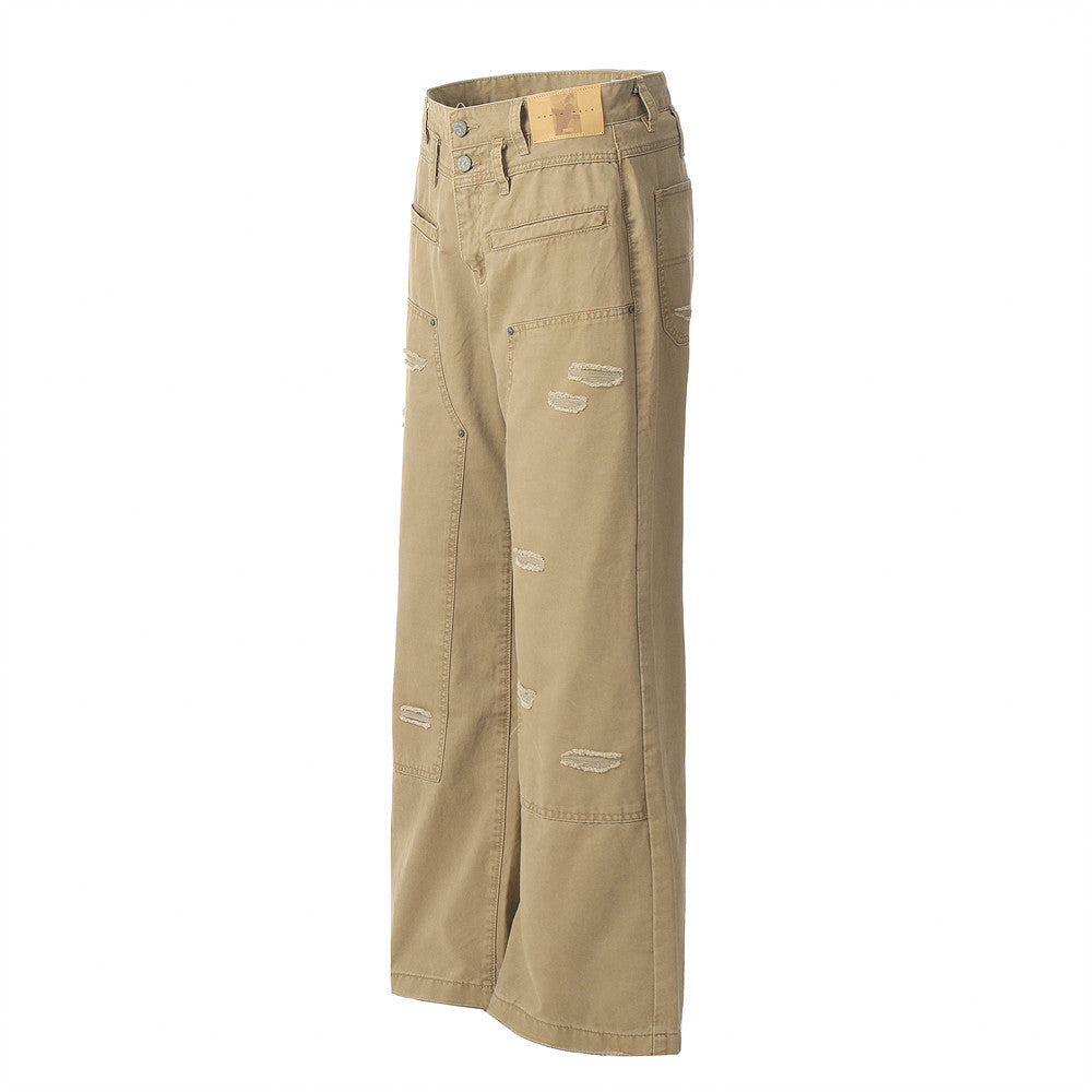 Straight leg jeans for men
